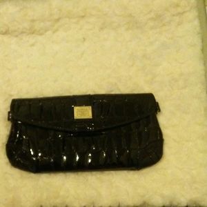Liz Claiborne black clutch